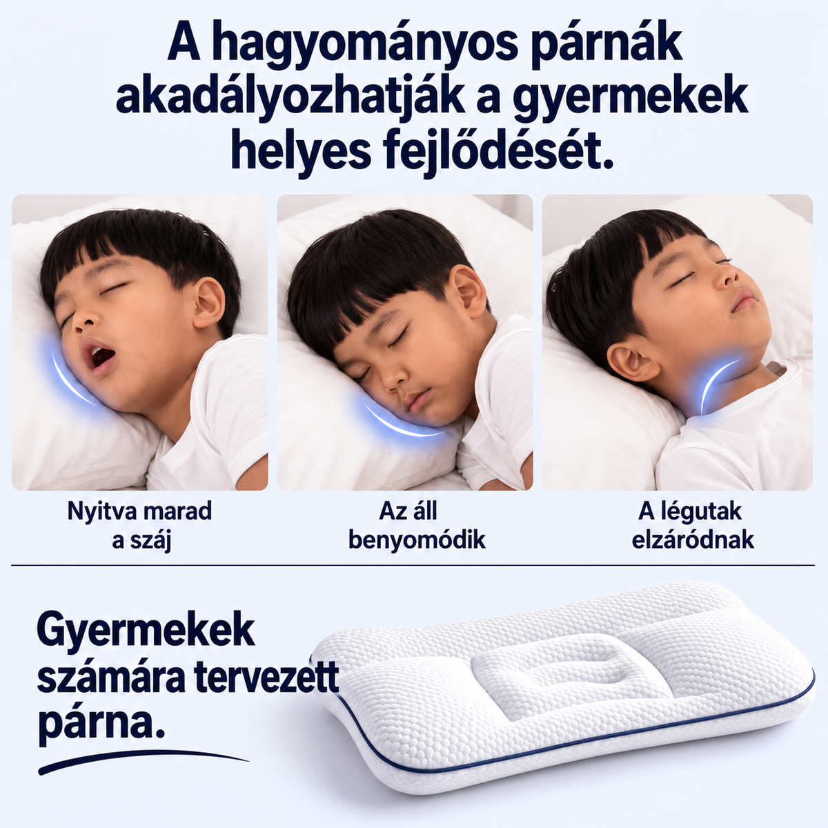 Nuvilo™ – ergonomikus gyermekpárna